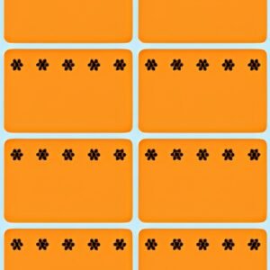 HERMA étiquettes pour surgelés, 26 x 40 mm, orange fluo