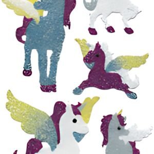 HERMA Sticker MAGIC "Licornes", diamond glittery