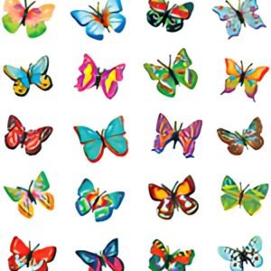 HERMA Sticker MAGIC "Papillons", film scintillant