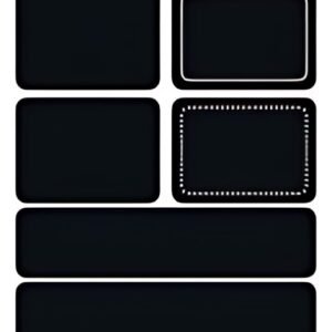 HERMA Etiquettes pour tableau HOME feeling "rectangle"