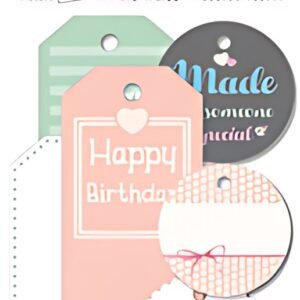HERMA Etiquettes cadeau HOME feeling, coloré