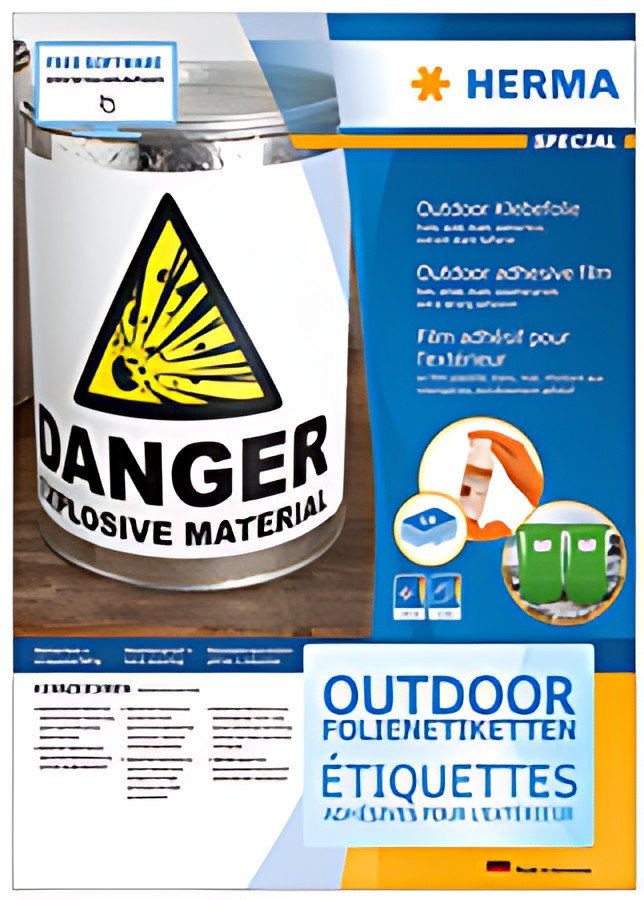 HERMA Étiquette film outdoor SPECIAL, 63,5 x 33,9 mm