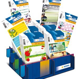 HERMA Etiquettes pour livres VARIO motifs 2018, présentoir