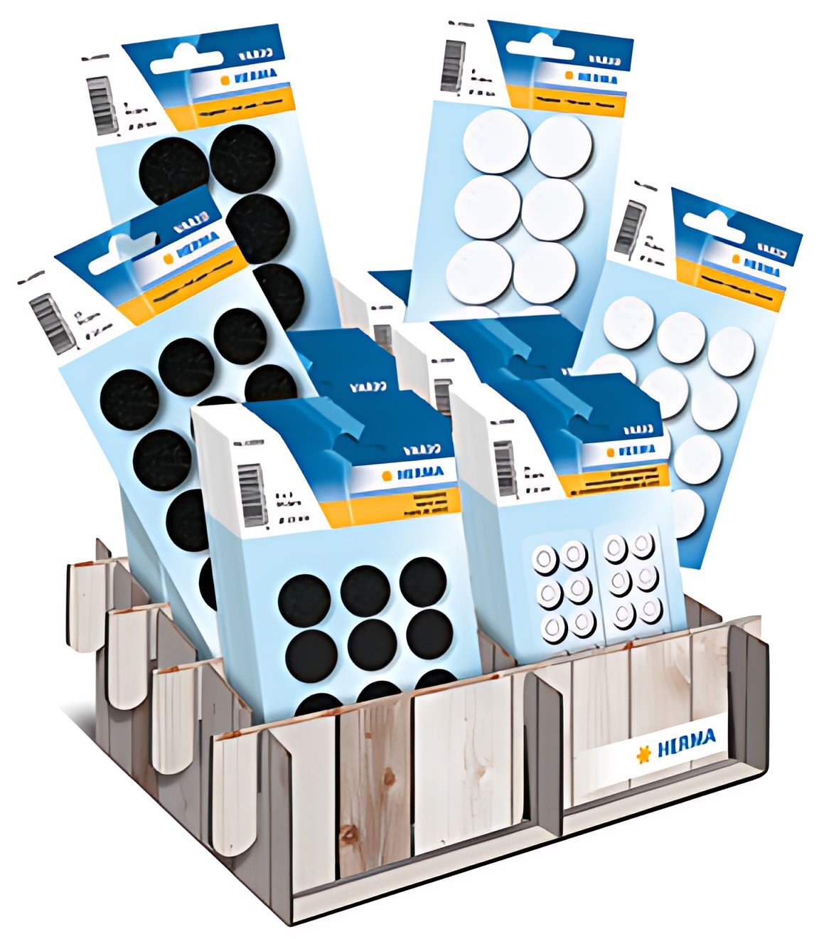 HERMA Assortiment de feutres anti-rayures & pastilles auto-