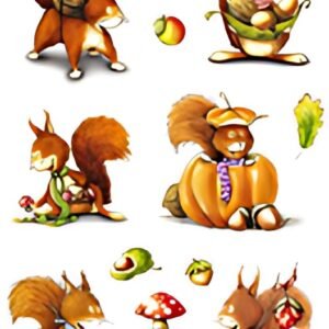 HERMA Sticker DECOR "Ecureuils"