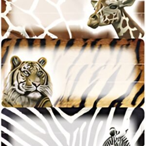 HERMA Étiquettes VARIO "Animaux d'Afrique", 76 x 35 mm