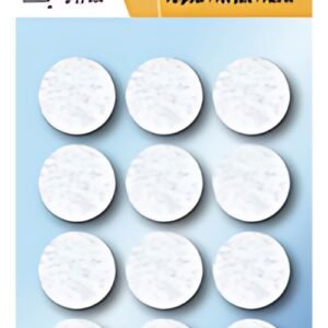 HERMA Patins de feutre autocollants, diamètre: 22 mm, blanc
