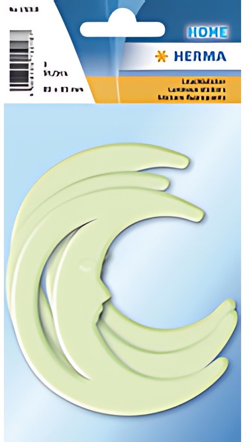 HERMA Sticker fluorescent HOME "Lune"