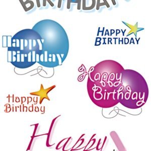 HERMA Sticker DECOR "Happy Birthday"