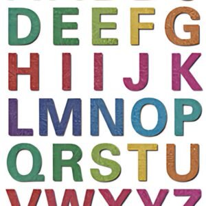 HERMA lettres alphabétiques MAGIC A-Z, glittery