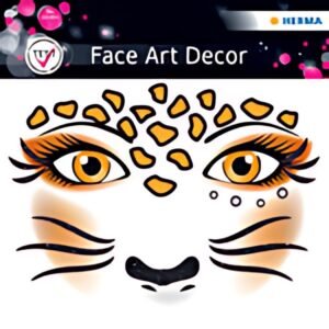 HERMA Face Art Sticker visage "Léopard"