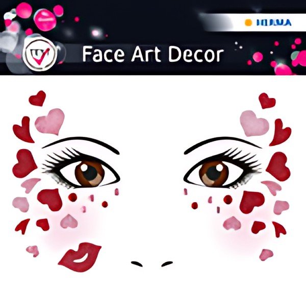 HERMA Face Art Sticker visage "Love"