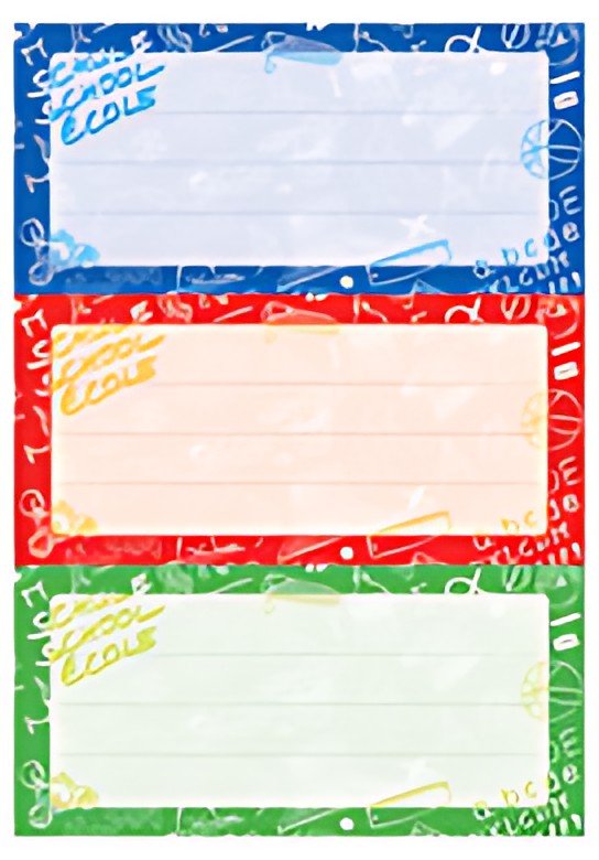 HERMA Étiquettes pour livres "Schoolydoo", 76 x 35 mm,