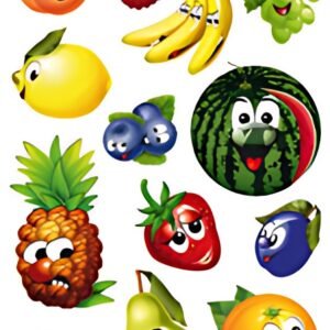 HERMA Sticker MAGIC "Fruits", yeux vacillants