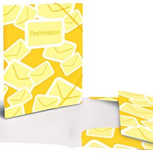 HERMA Chemise avec élastique, A4, pp, jaune