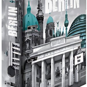 HERMA Classeur à levier à motifs "Berlin", A4, dos: 70 mm