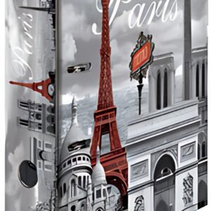 HERMA Classeur à levier à motifs "Paris", A4, dos: 70 mm