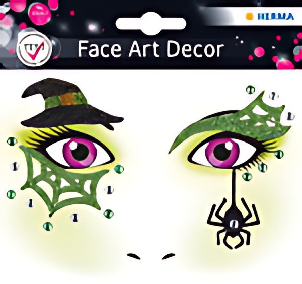 HERMA Face Art Sticker visage "Sorcière"