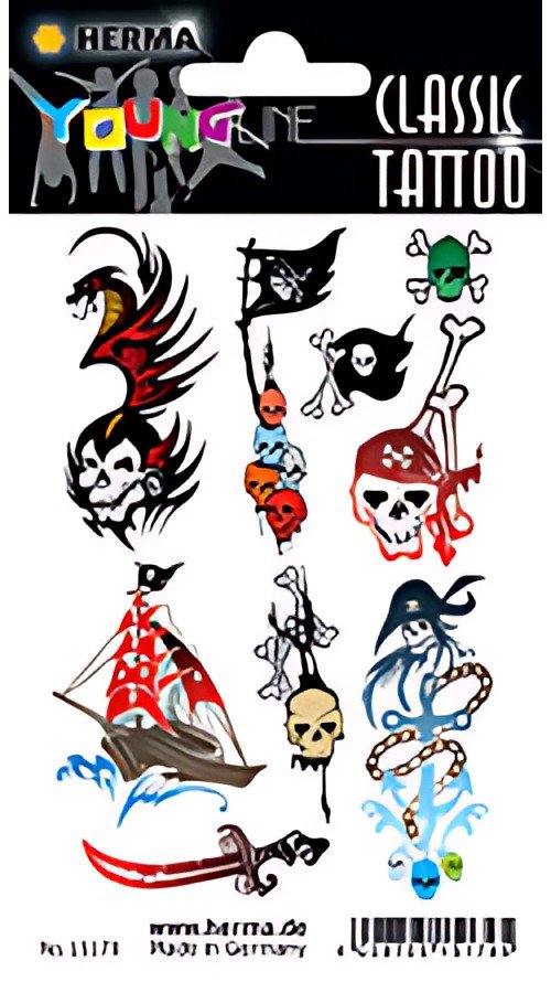 HERMA CLASSIC Tatouages "Colour Ocean"
