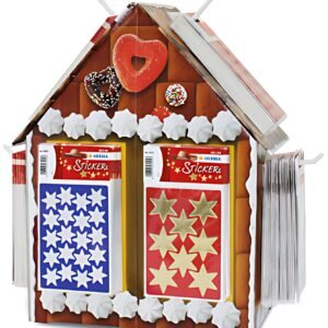 HERMA Autocollant de Nöel DECOR, présentoir de comptoir
