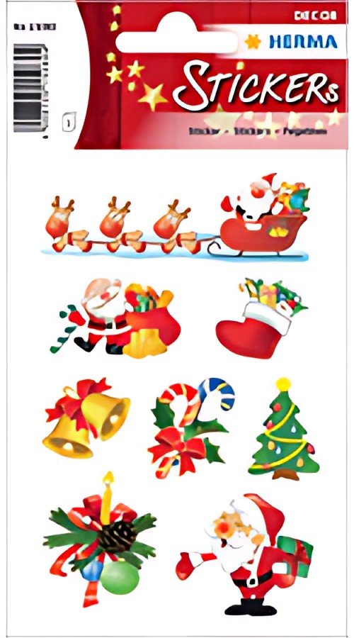 HERMA Sticker de Noël DECOR "Père Noël"