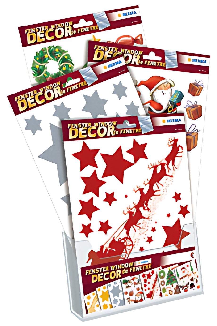 HERMA Images de Noël pour fenêtre, en presentoir de comptoir