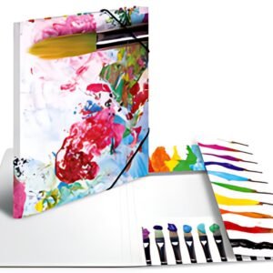 HERMA Chemise à élastiques "Couleurs", carton, A3