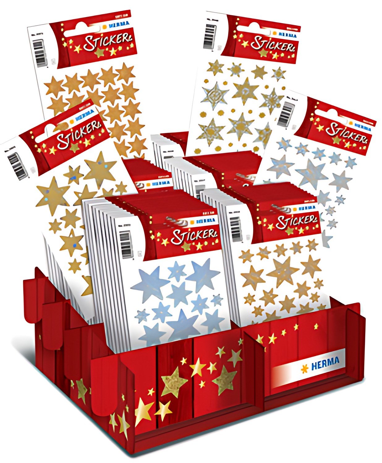 HERMA Autocollants de Noel DECOR "moments forts", présentoir