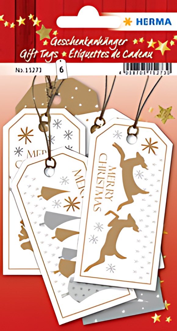 HERMA Etiquette pour cadeau de Noël "Merry Christmas"