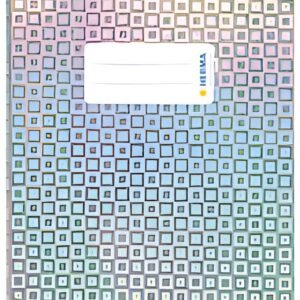 HERMA Protège-cahier "Glamour", A5, film brillant, argent