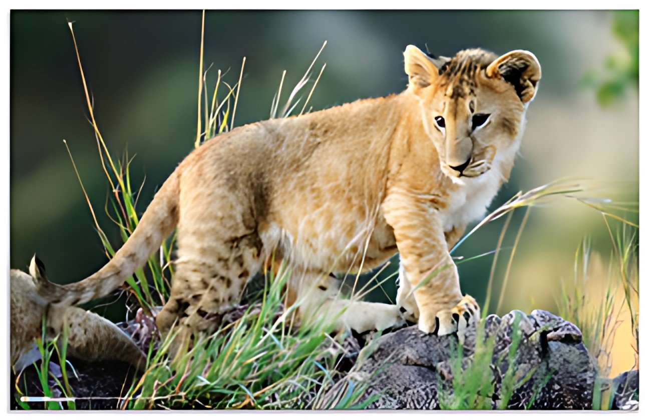 HERMA Sous-main "Animaux d'Afrique", (L)550 x (H)350 mm