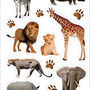 HERMA Sticker DECOR "Animaux d'Afrique", en papier