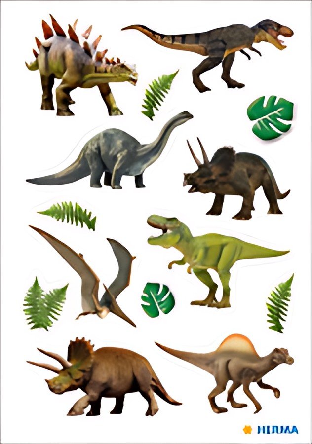 HERMA Sticker DECOR "Dinasores", en papier