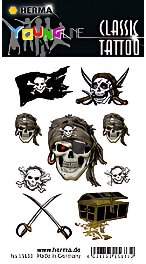 HERMA Tatouage CLASSIC "Pirate"