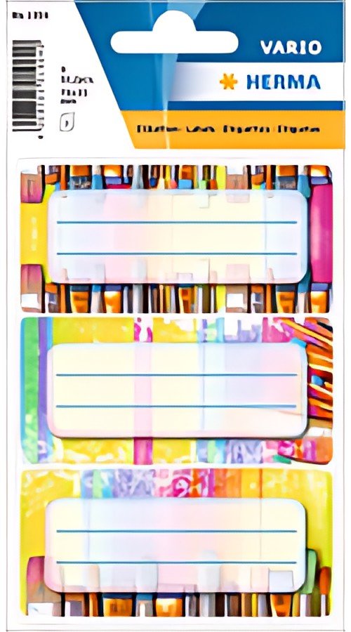 HERMA Étiquette pour livres VARIO "Pinceaux", 76 x 35 mm
