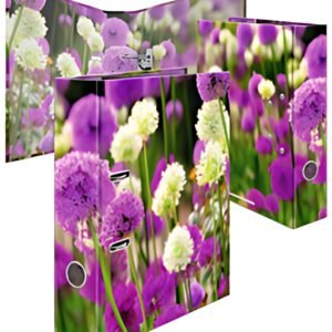 HERMA Classeur à motifs fleurs "Purple Sensation", A4