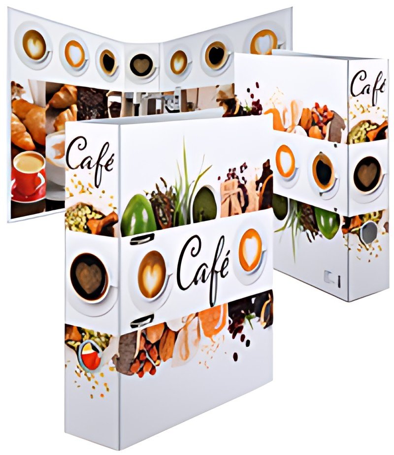 HERMA Classeur à motifs Flavors "Coffee", A4