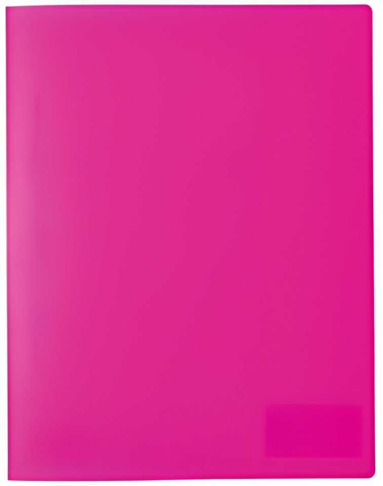 HERMA Chemise à lamelle, en PP, A4, rose fluo