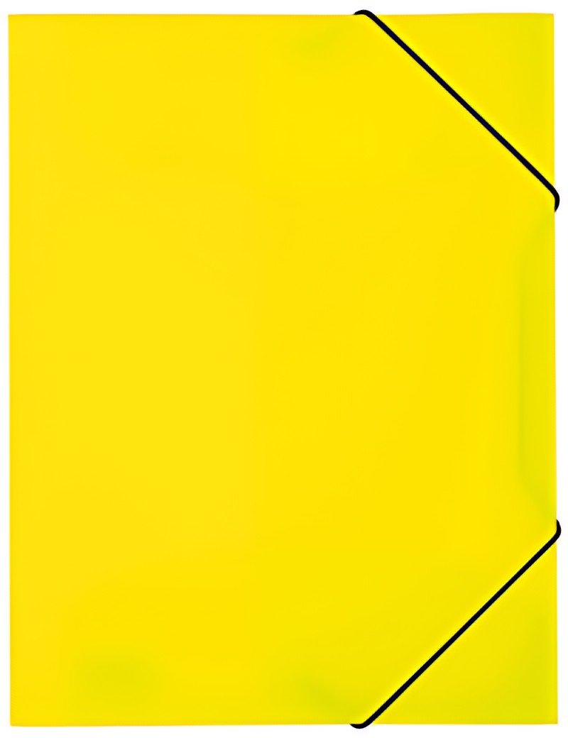 HERMA Chemise à élastiques, en PP, A3, jaune fluo
