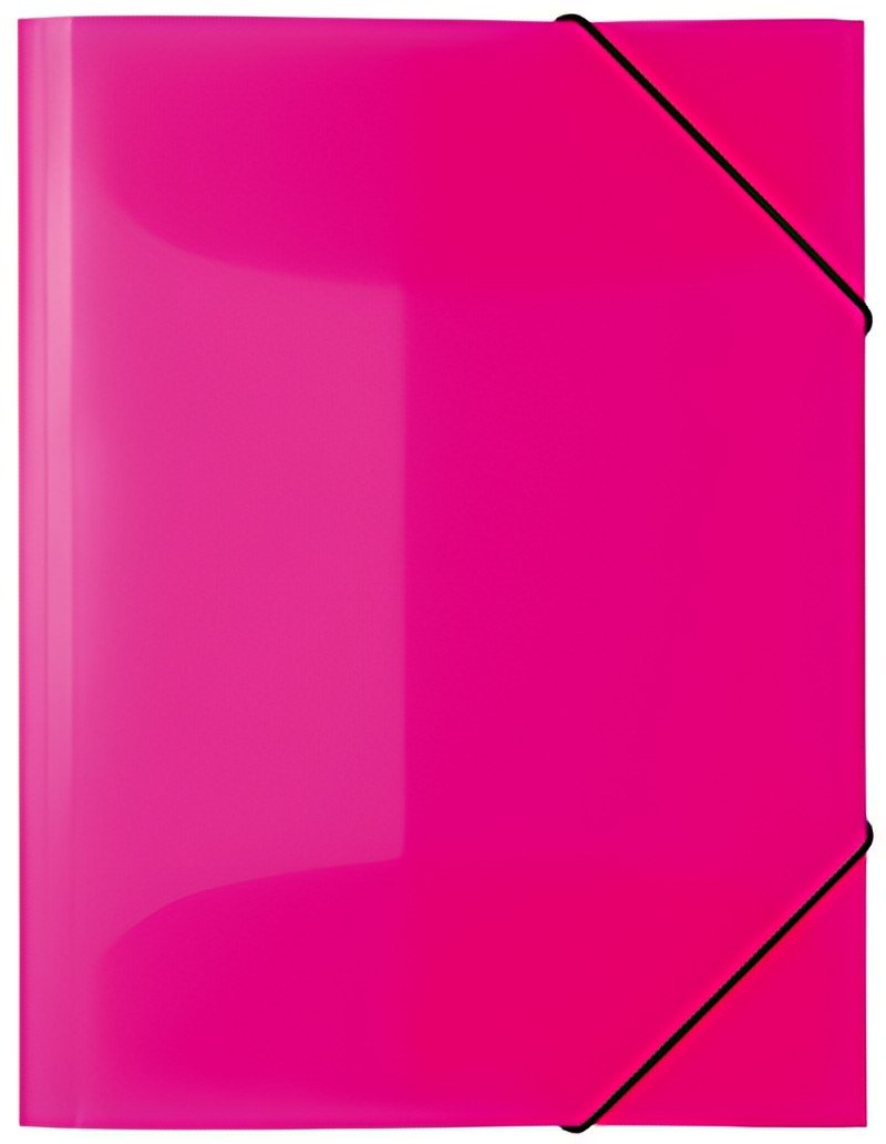 HERMA Chemise à élastiques, en PP, A3, rose fluo