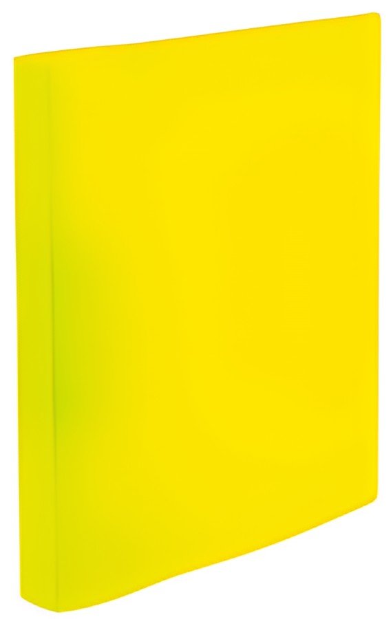 HERMA Classeur à anneaux, A4, 2 anneaux, jaune fluo