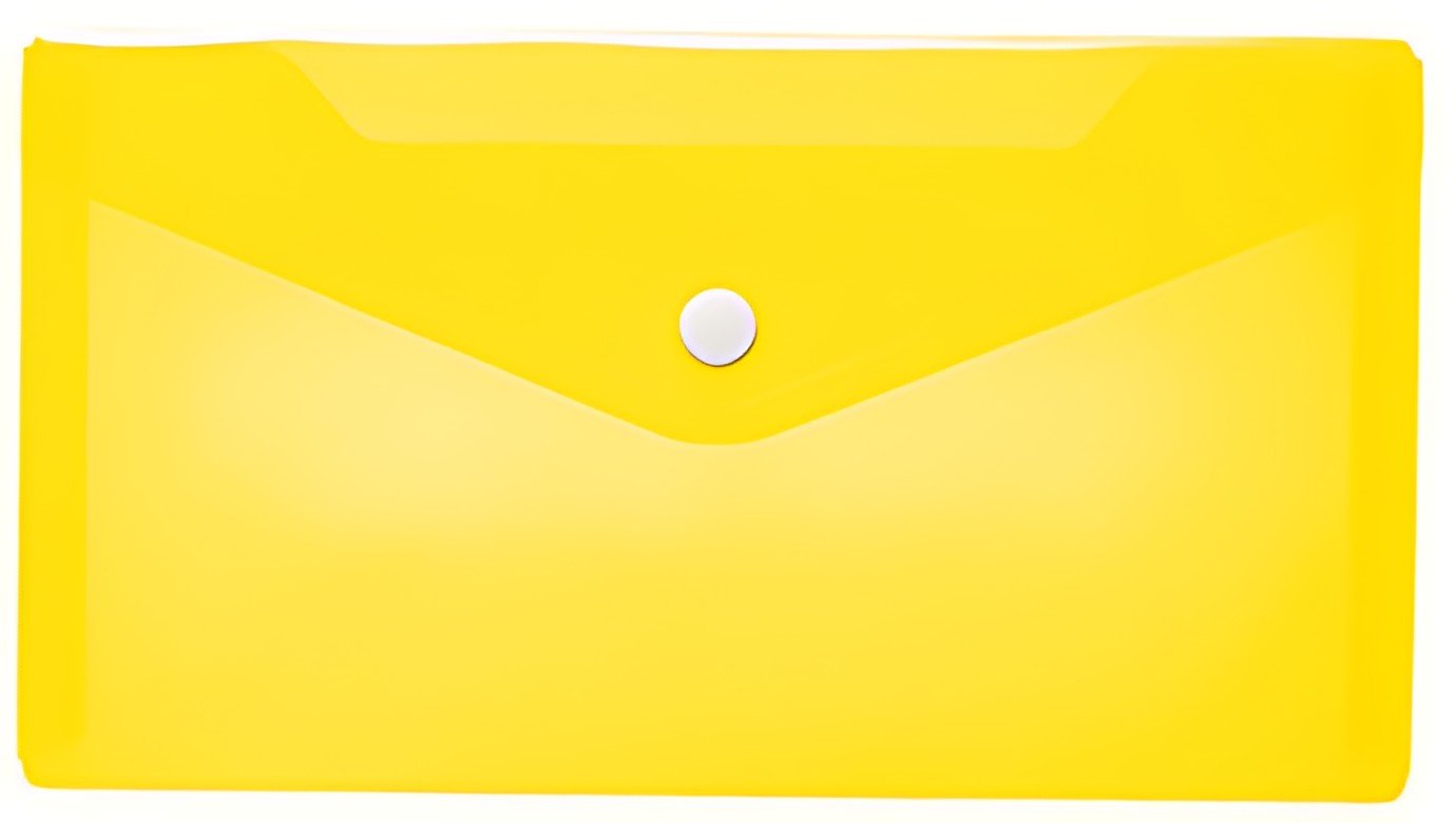 HERMA Pochette à documents, PP, format long, jaune