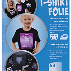 HERMA Feuille de transfert pour T-shirt, A4, textiles foncés