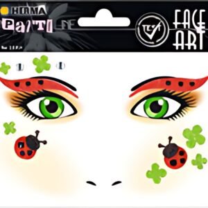 HERMA Face Art Sticker visage "Coccinelle"