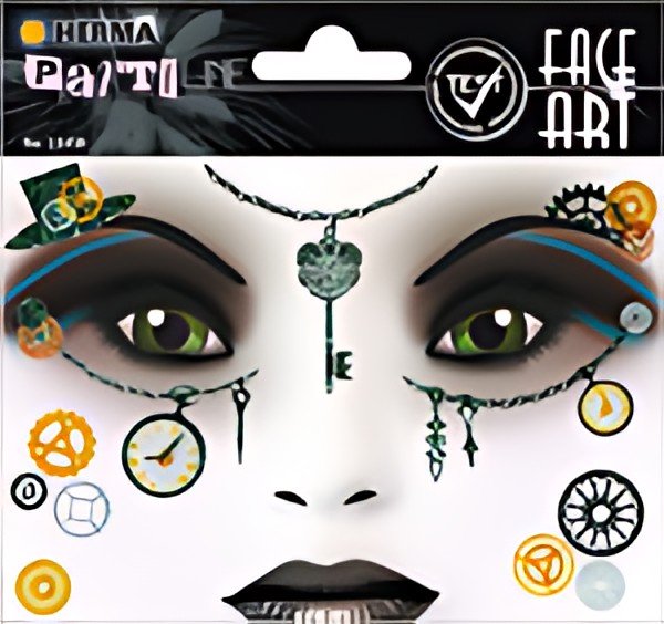 HERMA Face Art Sticker visage "Steam Punk Amelia"