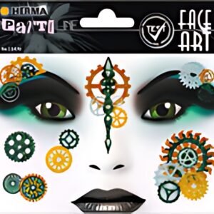 HERMA Face Art Sticker visage "Steam Punk Marie"