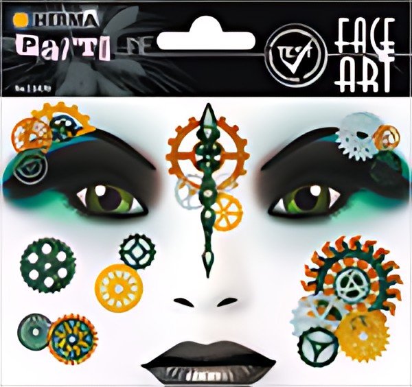 HERMA Face Art Sticker visage "Steam Punk Marie"