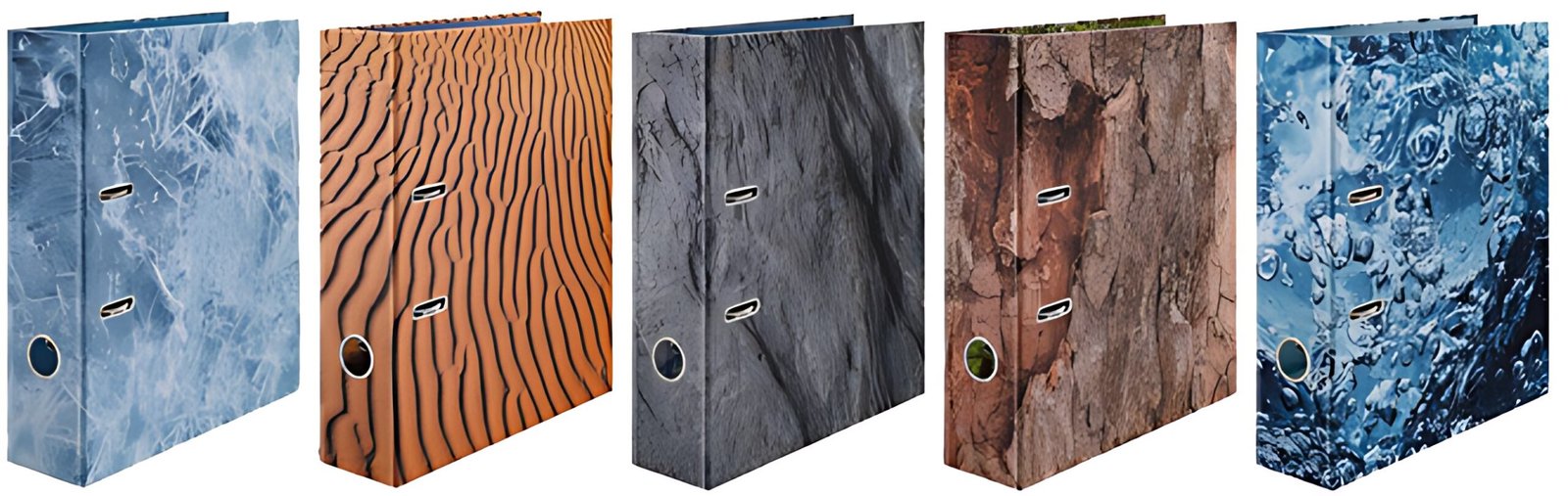HERMA Assortiment de classeurs à motifs "Nature"
