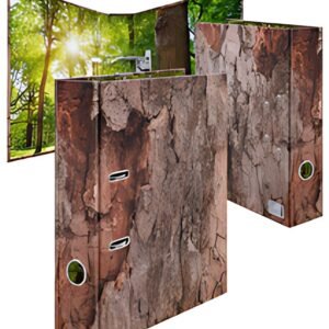 HERMA Classeur à motifs "Nature", A4, Wood