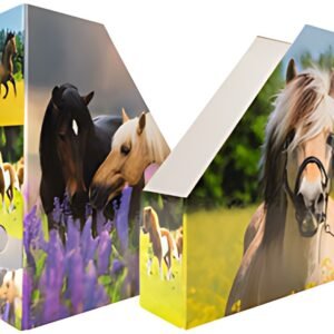 HERMA Porte-revue "Pré à chevaux", A4, carton, (L)85 mm